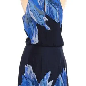 Tibi | Dresses | Tibi Blue Silk Dress | Poshmark